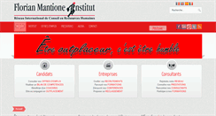 Desktop Screenshot of florianmantione.com
